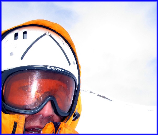 Steve Bremner on summit of Mt Rainier