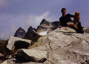 Mt Triumph in background