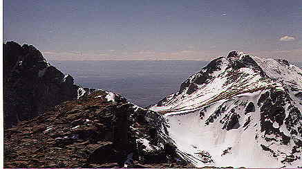 Looking towards Kit Carson from Humboldt saddle