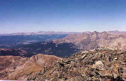 View from Mount Yale