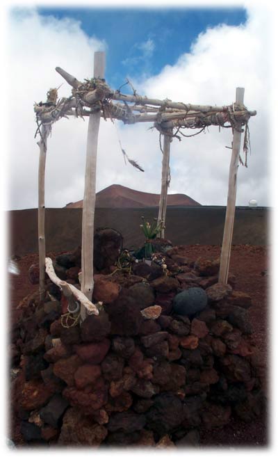 Mauna Kea Summit cairn