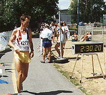 End of Hull Triathlon 10k leg